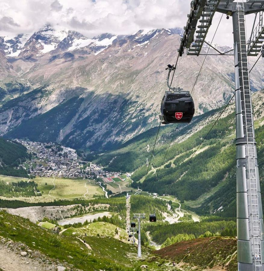 Chalet Ideal Saas-Fee Bagian luar foto
