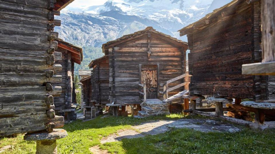 Chalet Ideal Saas-Fee Bagian luar foto